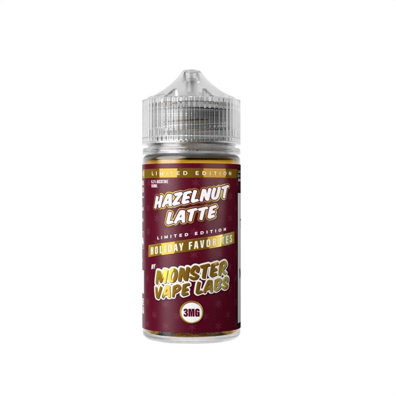 100ml Hazelnut Latte by Monster Vape Labs
